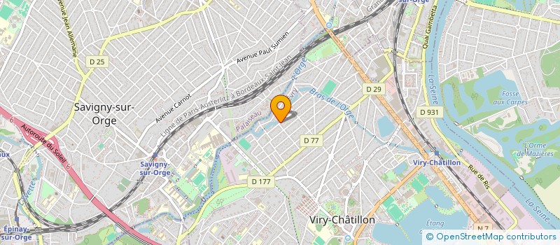 localisation de l'entreprise 852 188 721 à JUVISY-SUR-ORGE