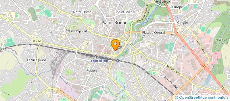 localisation de l'entreprise 852 199 041  à SAINT-BRIEUC