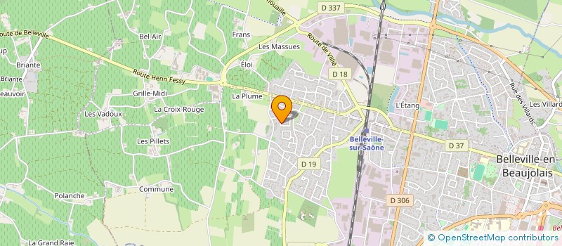 localisation de l'entreprise 852 199 637 à CORCELLES EN BEAUJOLAIS