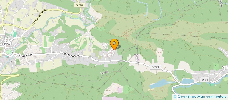 localisation de l'entreprise 852 205 715   LE VAL