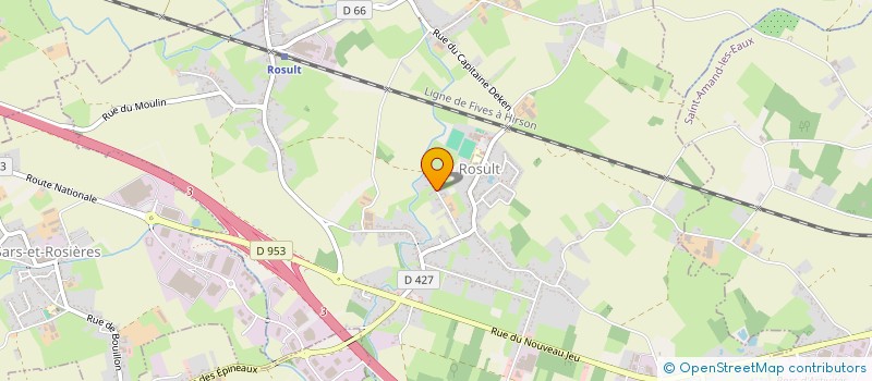 localisation de l'entreprise 852 209 030   NIVELLE