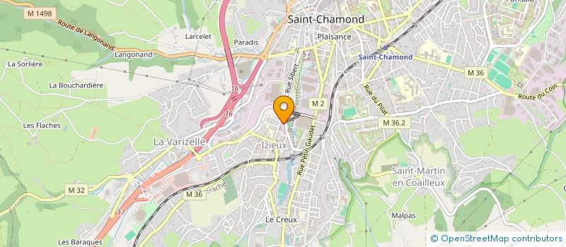 localisation de l'entreprise 852 209 857  à SAINT-CHAMOND