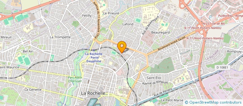 localisation de l'entreprise 852 212 786   LA ROCHELLE