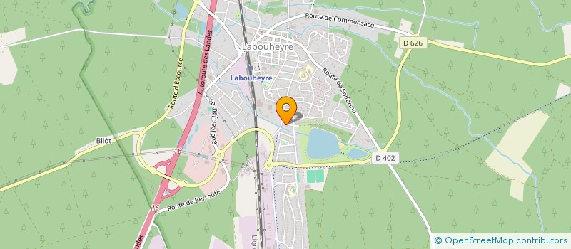 localisation de l'entreprise 852 212 976   LABOUHEYRE