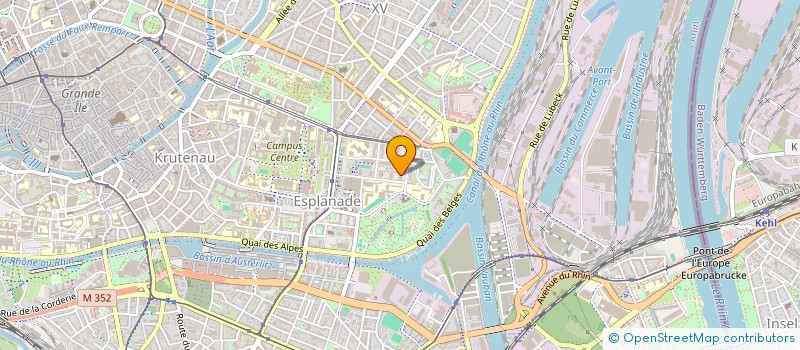 localisation de l'entreprise 852 226 398 à STRASBOURG
