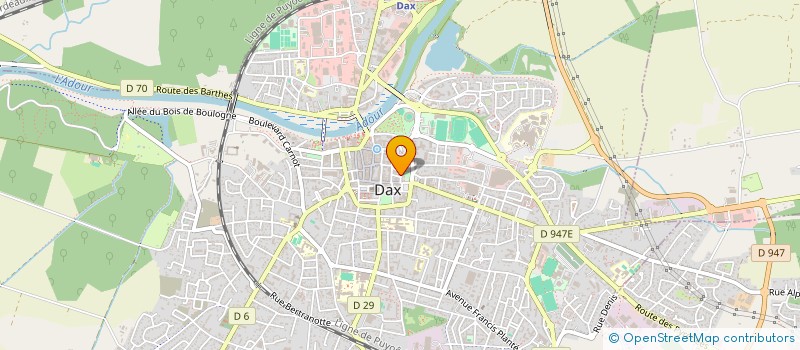 localisation de l'entreprise 852 245 216 à DAX