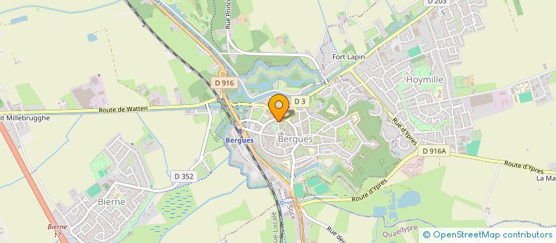 localisation de l'entreprise 852 245 372   BERGUES