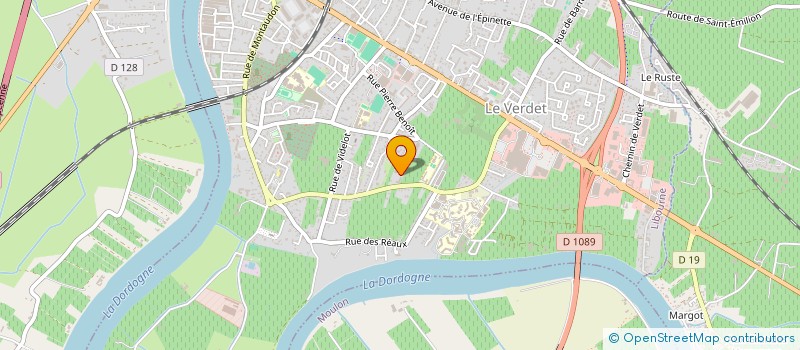 localisation de l'entreprise 852 246 461   BORDEAUX