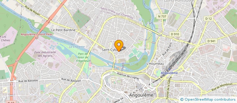 localisation de l'entreprise 852 251 065 à ANGOULEME