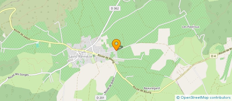 localisation de l'entreprise 852 260 363   SAINT-REMEZE