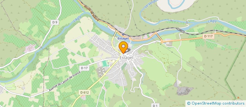 localisation de l'entreprise 852 277 276   ESTAGEL