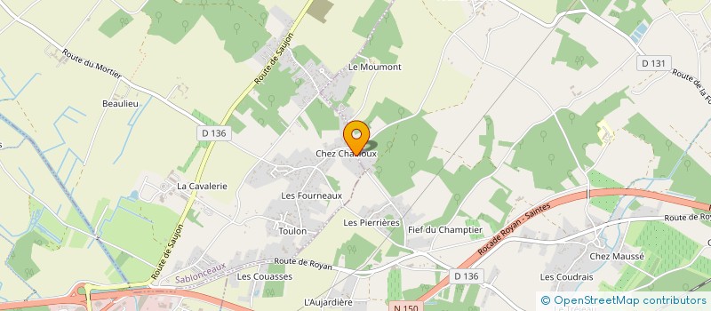 localisation de l'entreprise 852 282 607   SAINT-ROMAIN-DE-BENET