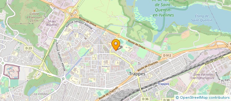 localisation de l'entreprise 852 290 881  à TRAPPES