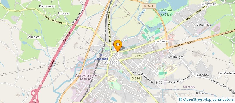 localisation de l'entreprise 852 319 177   CAUSSADE