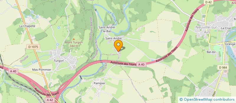 localisation de l'entreprise 852 319 987   DOMPIERRE-SUR-VEYLE