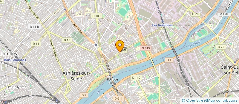 localisation de l'entreprise 852 325 059   GENNEVILLIERS