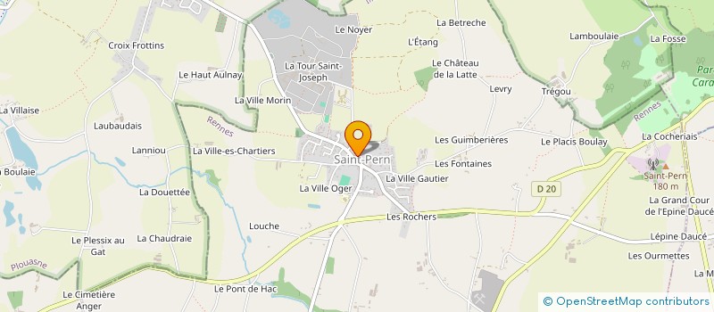 localisation de l'entreprise 852 325 877   SAINT-PERN