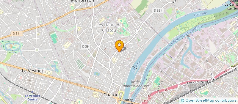 localisation de l'entreprise 852 326 644   CHATOU