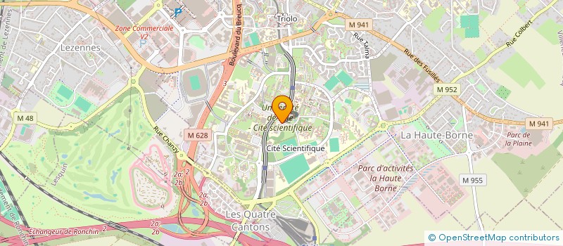 localisation de l'entreprise 852 340 447   VILLENEUVE-D'ASCQ