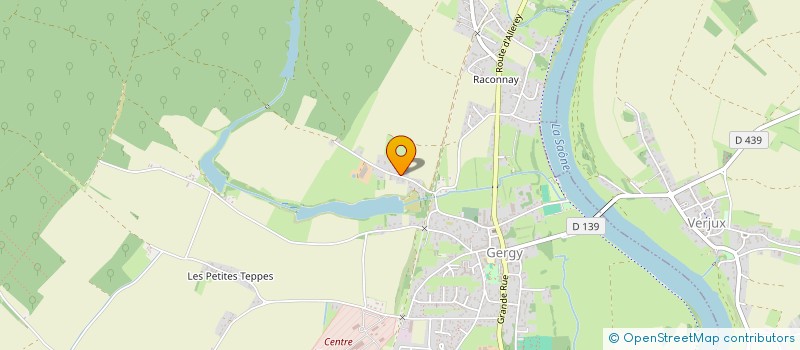 localisation de l'entreprise 852 365 246   GERGY