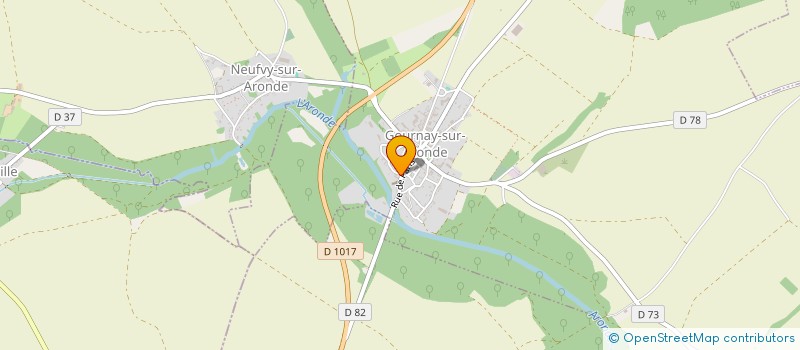 localisation de l'entreprise 852 366 954   GOURNAY-SUR-ARONDE