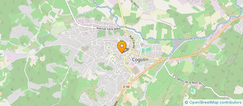 localisation de l'entreprise 852 377 613  à COGOLIN