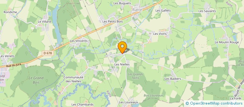 localisation de l'entreprise 852 403 096   RATTE