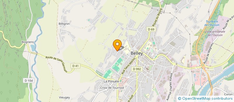 localisation de l'entreprise 852 433 432 à BELLEY