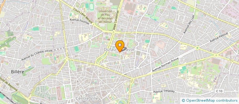 localisation de l'entreprise 852 440 213  à PAU