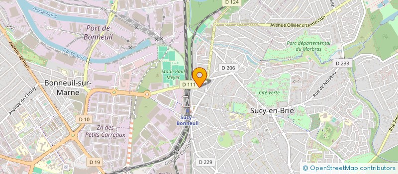 localisation de l'entreprise 852 445 428 à MONTGERON