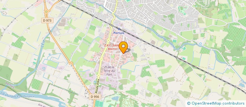 localisation de l'entreprise 852 445 527   PERTUIS