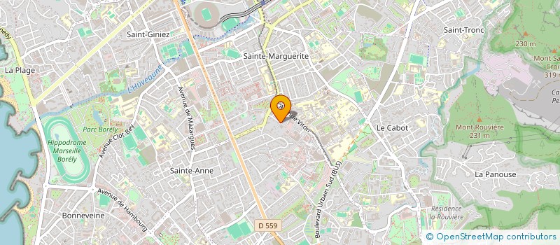 localisation de l'entreprise 852 453 141 à MARSEILLE 9EME