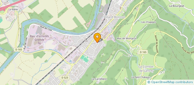 localisation de l'entreprise 852 456 433   LE TOUVET