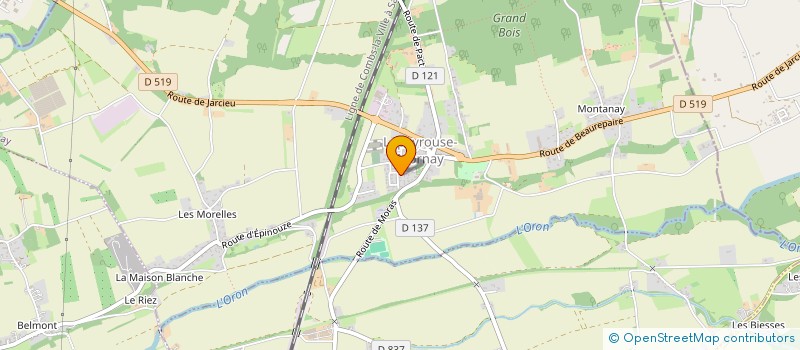 localisation de l'entreprise 852 458 421   LAPEYROUSE-MORNAY