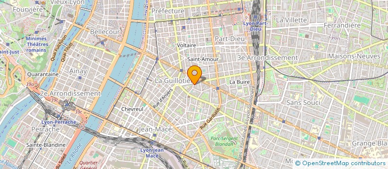 localisation de l'entreprise 852 465 640   LYON