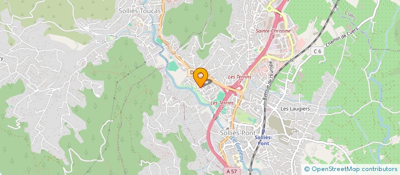 localisation de l'entreprise 852 486 125 à SOLLIES-PONT