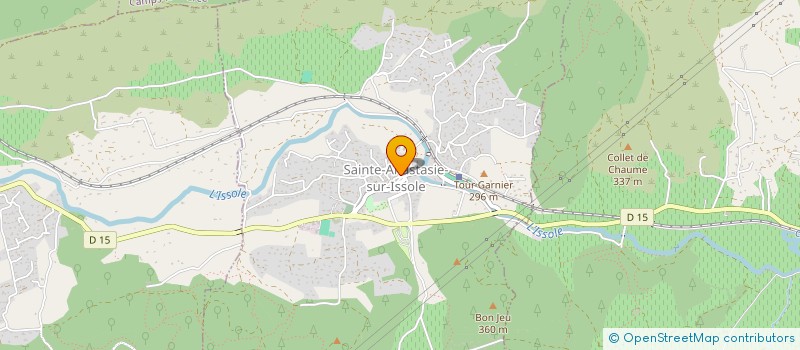 localisation de l'entreprise 852 486 398   SAINTE-ANASTASIE-SUR-ISSOLE