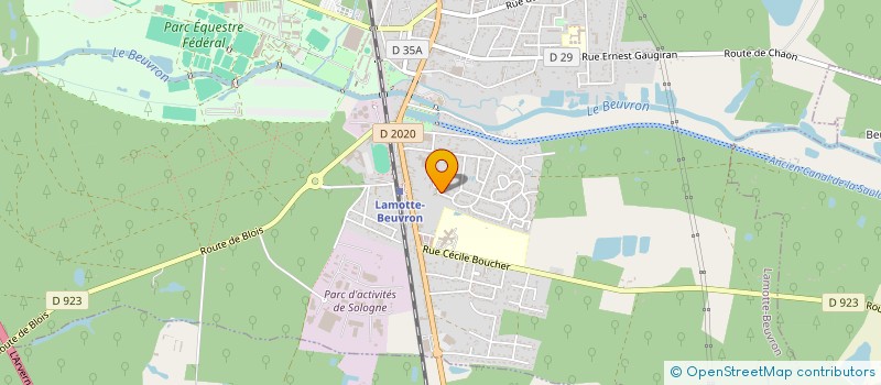 localisation de l'entreprise 852 490 911   PIERREFITTE-SUR-SAULDRE