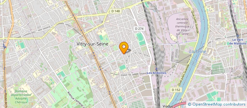 localisation de l'entreprise 852 491 661   VITRY-SUR-SEINE