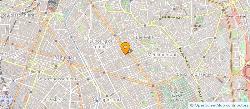 localisation de l'entreprise 852 510 825   PARIS