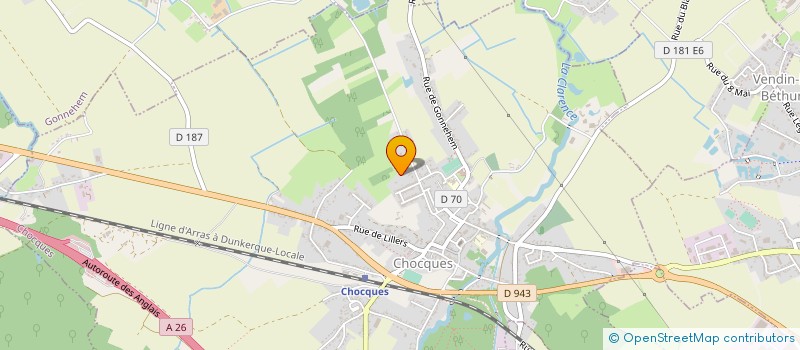 localisation de l'entreprise 852 522 010   CHOCQUES