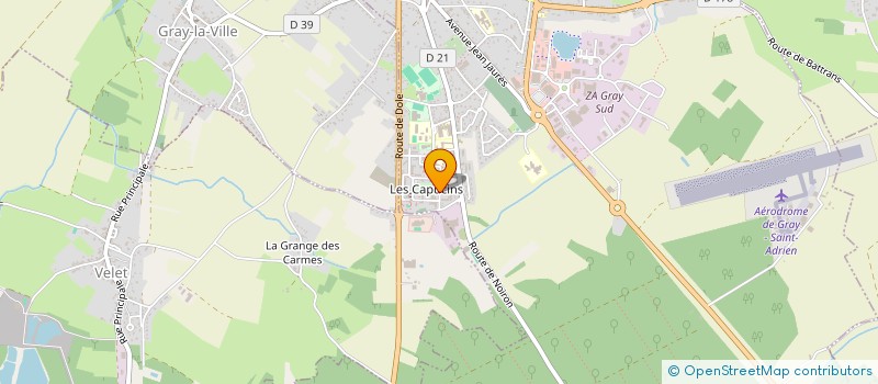localisation de l'entreprise 852 522 986   GRAY