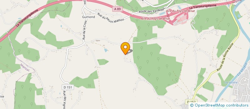 localisation de l'entreprise 852 526 003   BRIVE-LA-GAILLARDE