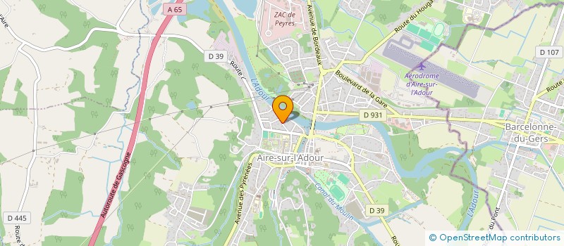 localisation de l'entreprise 852 530 104   USTARITZ