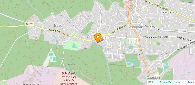 localisation de l'entreprise 852 544 907   SAINT-MEDARD-EN-JALLES