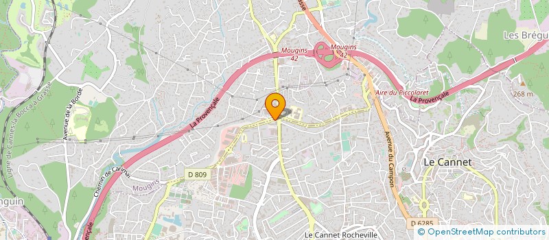 localisation de l'entreprise 852 555 341  à LE CANNET