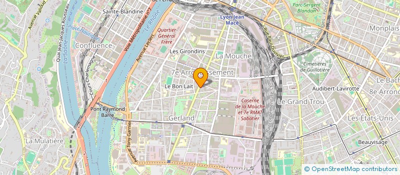 localisation de l'entreprise 852 559 004   LYON