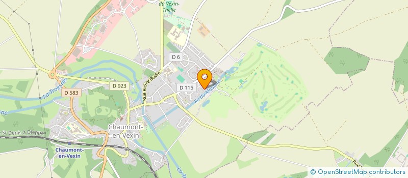 localisation de l'entreprise 852 568 831   CHAUMONT-EN-VEXIN