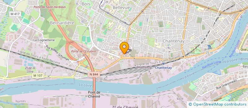 localisation de l'entreprise 852 580 992   NANTES