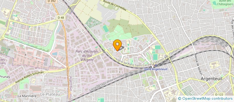 localisation de l'entreprise 852 593 607 à ARGENTEUIL
